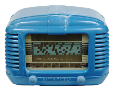 Astor Mickey Valve Radio