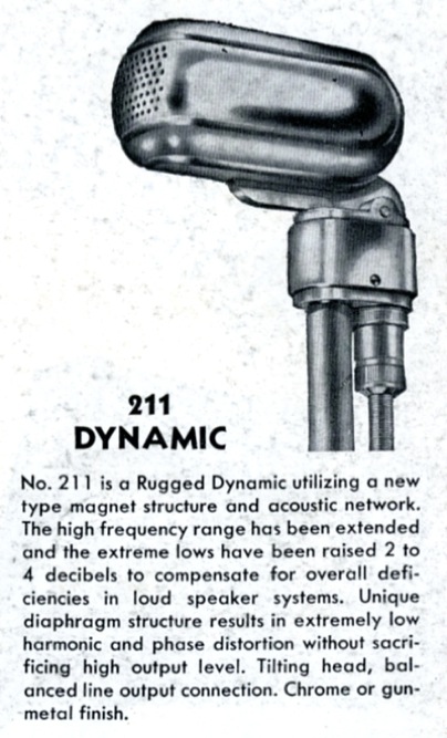 Turner 211 Dynamic Microphone